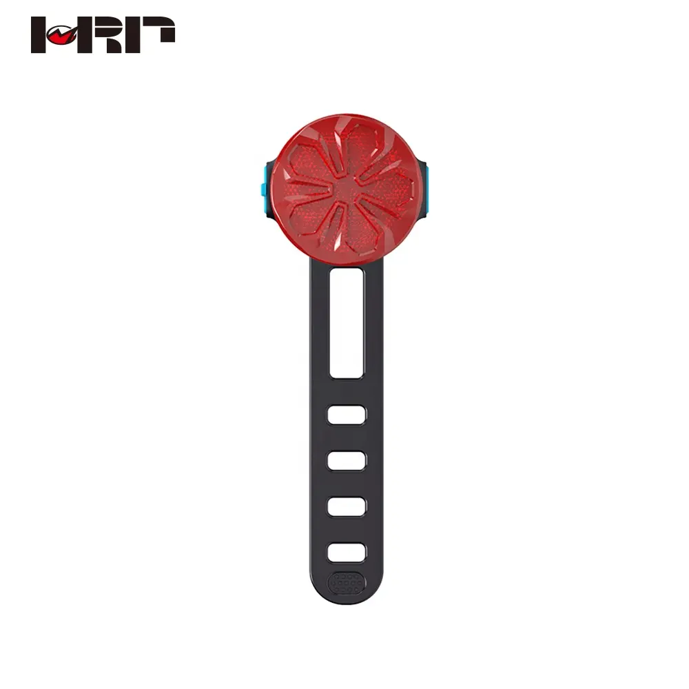 MTB/bicicleta de carretera rojo impermeable USB recargable luz trasera Universal luz trasera para niños y adultos luz trasera de bicicleta de plástico