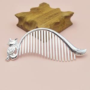 <span class=keywords><strong>Peigne</strong></span> à cheveux <span class=keywords><strong>de</strong></span> renard en alliage <span class=keywords><strong>de</strong></span> Lutin électrophorétique préservant la couleur, couvre-chef Hanfu Diy, couronne polyvalente <span class=keywords><strong>de</strong></span> style ancien et, Ele - Product Image 4