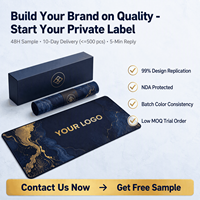 Tapis de bureau personnalisé antidérapant et imperméable pour clavier d'ordinateur de bureau, grand protecteur de bureau, sublimation vierge, logo OEM personnalisé