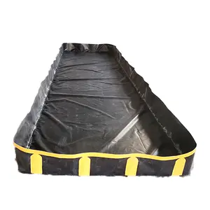 Factory Hot Selling Collapsible Flexible TPU Or PVC Oil Spilling Oil Foldable Spill Tank Containment Berm