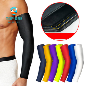 TopOne, manga de brazo de compresión para ciclismo más vendida, secado rápido y protección UV, equipo de seguridad transpirable para Fitness - Product Image 6