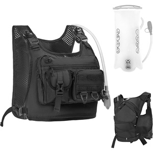 Sac à dos d'hydratation léger pour la course à pied, sac <span class=keywords><strong>de</strong></span> poitrine avec poche à eau, sac à dos <span class=keywords><strong>de</strong></span> jour pour la randonnée, la course à pied, le cyclisme, les courses, le marathon - Product Image 1