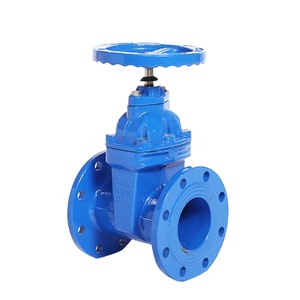 Válvula de Compuerta de Hierro Dúctil DIN PN16 de 2 Pulgadas con Volante Manual, Sin Vástago, Sello Suave para Agua DIN3352, Hierro Dúctil PN16 DN50-600mm 2in - Product Image 4