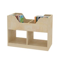 Moetry Bibliothèque pour enfants de maternelle moderne Meubles en bois massif en forme d'arbre Étagère à livres pour enfants