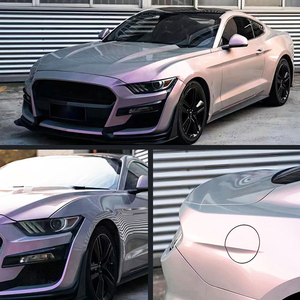 Starry <span class=keywords><strong>SKy</strong></span> PET Gris Phantom Luminary Auto Car Color Change Wrap Vinyl Roll 1.52x17m 5ftx56ft - Product Image 3