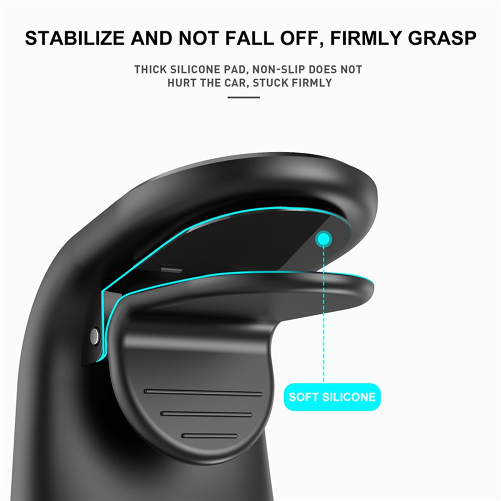 Wholesale Magnetic Car Phone Holder  for GPS L Shape Stand for Phone, Strong Magnet Metal Car Mount Air Vent Phone Holder