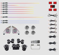 Promotion Exceptionnelle : Éclairage d'Ambiance LED 64 Couleurs Amélioré pour Voiture, Décoration Intérieure Symphonique pour Mercedes Classe E W213 2016-2023