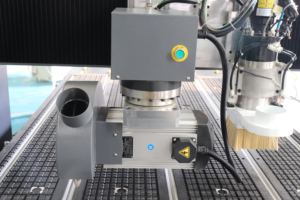 Machine à graver et à découper le bois CNC 1325 robuste, multi-broches, gravure <span class=keywords><strong>3D</strong></span> pour la fabrication de meubles et de portes, engrenages essentiels Syntec - Product Image 4