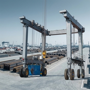Various Mechanical Equipment 70t High Capacity Rtg Semi <b>Crane</b> 26m Wireless Remote Control Bearing & Gearbox Ce Iso Certified for - Product Image 2
