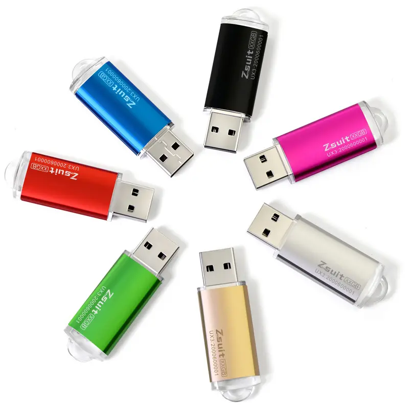 High quality USB flash drive high-speed storage disk 32G 64g car music color USB flash drive