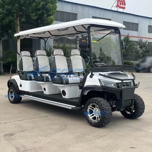 Carrito de Golf Eléctrico de Primera Calidad, Robusto, Todoterreno, para Caza, Vehículo Turístico de 6 Plazas - Product Image 3
