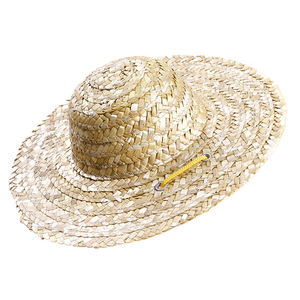 Spot Hersteller Retro Haustier Bauer Hüte Zubehör Katze Sonnen hüte Katzen und Hunde Strohhüte Katze Kostüm Kopf bedeckung - Product Image 3