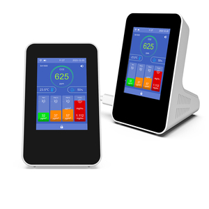 Thông minh CO2 mức độ màn hình báo động với nhiều màn hình của TVOC/PM1/PM2.5/PM10/Temp/RH, CO2 <span class=keywords><strong>Meter</strong></span> cho nhà và văn phòng - Product Image 1