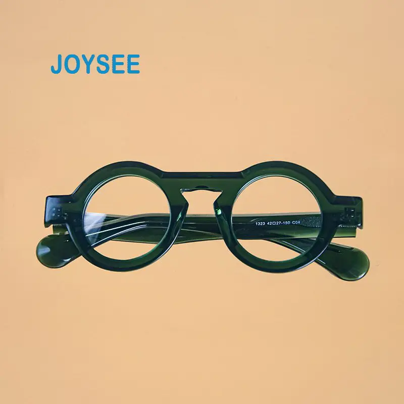 Wenzhou Joysee brillen 2021 New Designer Most Popular Fashion Customized Cute Anti Blue Light Blocking Round Glasses