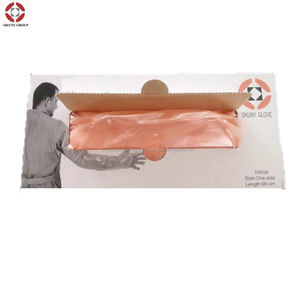 Meilleur Prix Fabricant Fournir Ranch Bovins Insémination Artificielle Vétérinaire Équipement Gants Longs 90 cm - Product Image 4