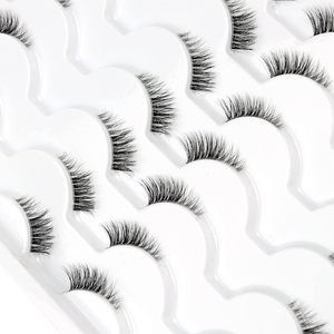 <span class=keywords><strong>Pestañas</strong></span> Postizas <span class=keywords><strong>de</strong></span> Fibra Sintética, Color Negro y Marrón, 14 Pares, Estilo Ojo <span class=keywords><strong>de</strong></span> Gato, Alas <span class=keywords><strong>de</strong></span> Ángel, Naturales y Ligeras, para las Tendencias <span class=keywords><strong>de</strong></span> Tiktok - Product Image 4
