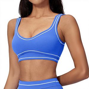 YK 2026 Nuovo <span class=keywords><strong>Reggiseno</strong></span> <span class=keywords><strong>Sportivo</strong></span> da Donna con Supporto Elevato, Morbido e Traspirante, con Schiena a U e Dettagli Colorati, Ideale per Yoga - Product Image 3