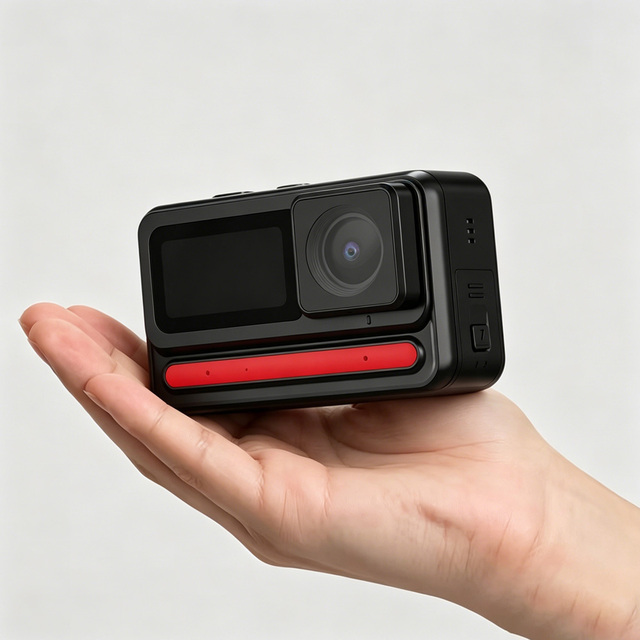 D07 Dual Screen Action Camera 4K Video Digital Vlog Camera Wifi APP EIS Action Waterproof Camera