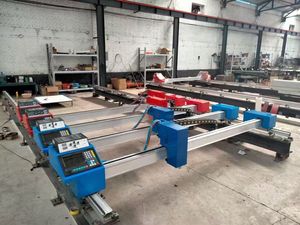 เครื่องตัดพลาสม่าและแก๊สแบบ CNC Gantry จากโรงงาน พร้อมซอฟต์แวร์ FastCAM สำหรับตัดเหล็กกล้าคาร์บอน สแตนเลส และเหล็ก - Product Image 6