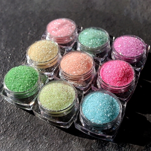 MyBeautyNails – poudre de <span class=keywords><strong>sucre</strong></span> en poudre, <span class=keywords><strong>effet</strong></span> de couche, Kit de paillettes pour ongles, poudre de couleur bonbon, Pigment chromé, accessoires pour ongles - Product Image 3