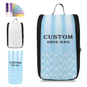 Özelleştirilmiş süblimasyon çok fonksiyonlu depolama ayakkabı çantası futbol spor ayakkabı çantası su geçirmez fermuar taşınabilir seyahat ayakkabı çantası ayakkabı çantası - Product Image 1