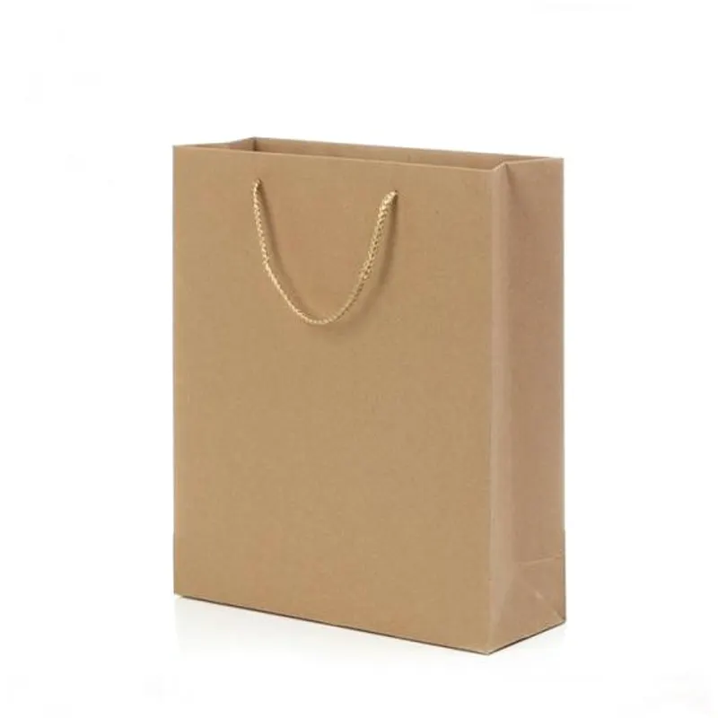 Sacchetti di carta Kraft con sacchetto di carta riciclabile con Logo con sacchetto di carta Sandwich con stampa a colori
