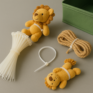 Attaches de câble autobloquantes en nylon 66, écologiques, certifiées ROHS, pour l'électronique, les fils, les jouets, l'horticulture - Product Image 4