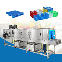 Vente directe usine : Laveuse automatique de moules à gâteaux, machine de nettoyage de plateaux à œufs, machine de lavage de moules à chocolat, machine de lavage de moules de boulangerie