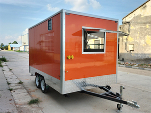 Factory Supply Various of Mobile Food Truck Vendors Cart Dining Food <b>Trailer</b> for Used Food <b>Trailers</b> for India - Product Image 4