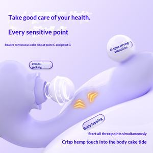 Vibromasseur Rose USB en forme de fleur, appareil de masturbation féminine interne/extérieure, bâton vibrant rond, bâton AV - Product Image 5