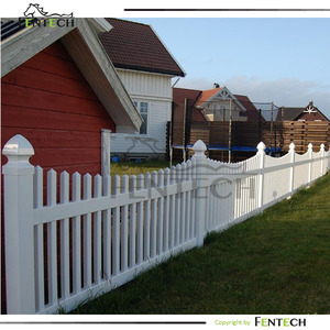 Garden <strong>Fence</strong> White <strong>Picket</strong> Useful Hot Sale Cheap Vinyl/<strong>wood</strong> Fencing, Trellis &amp; Gates Fentech for <strong>Wood</strong> <strong>Fence</strong> <strong>Picket</strong> PVC Plastic - Product Image 6