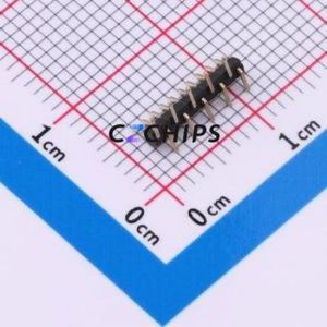 BX-PZ1.0-1-10PWZ Pin Header SMD,P=1mm Connector ( Pin Structure: 1x10P )( Pitch: 1mm )( Round Pin / Square Pin: Pin Header ) - Product Image 2
