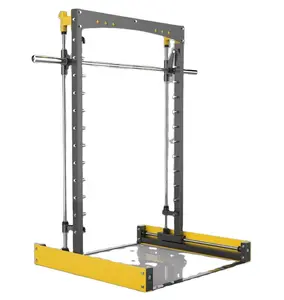 Attrezzatura da palestra 3D Smith Machine Multi Functional Fitness Training Machine durevole Power Rack