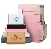 Boîte en carton gaufré pliable magnétique pour emballage de bijoux de mariage de luxe