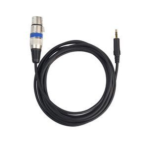 <span class=keywords><strong>Mini</strong></span> conector de teléfono TRS estéreo de 3,5mm <span class=keywords><strong>a</strong></span> cable de micrófono de audio hembra <span class=keywords><strong>XLR</strong></span> de 3 pines - Product Image 4