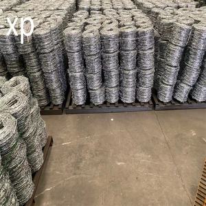 ราคาโรงงาน PVC เคลือบลวดมีดโกนสังกะสีรั้วลวดหนามเสารั้วลวดหนาม - Product Image 4