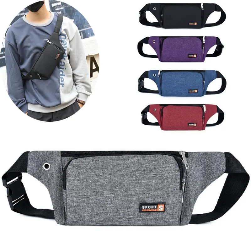 DICHOS Fanny Pack กระเป๋าใส่ออกกําลังกายสําหรับวิ่งอเนกประสงค์สําหรับกีฬากลางแจ้ง