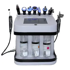 10 en 1 Hydra Dermabrasion peau nettoyage en profondeur H2O2 oxygène Jet Aqua Peel visage eau rajeunissement de la peau beauté Machine