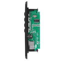 Carte mère MP3 avec écran couleur, lecture de dossiers BT, 5V et 12V, amplificateur de puissance, décodage MP3, enregistrement d'appels sans perte