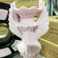 Filament d'impression 3D PETG couleur marbre rose jade, matériau d'impression 3D PETG durable