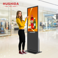 Ucuz restoran supCheap restoran suermarket mağaza kullanımı zemin standı asansör lcd ekran cms android dijital tabela yazılımı