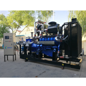 Groupe électrogène VMAN 300KW à refroidissement par eau, démarrage électrique, 380V, Stamford 375kva, pour gaz de synthèse, gaz de biomasse, biogaz, gaz naturel - Product Image 5