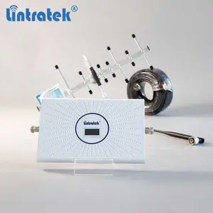 Lintratek 850 1900 2600mhz B7 mobile ti band repeater network booster 3g 4g amplificador de se al para celular
