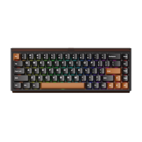 Clavier de jeu mécanique magnétique AKKO Ray68 HE 68 touches, boîtier lumineux DIY, RT 0,005 mm, échange à chaud, ABS CNC, taux de polling 8 000 Hz