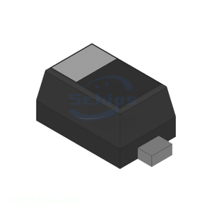 Single Diodes RB751S40-ON Manufacturer Channel Electronic Parts And Components RECTIFIER, SCHOTTKY, 0.03A, 40V - Product Image 1