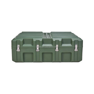 กล่องใส่อุปกรณ์ไฟฟ้าคุณภาพสูง QBT9568360 แบบพกพา ผลิตตามสั่ง วัสดุโรโตโมลด์ สีดำ กันน้ำ กันกระแทก - Product Image 2