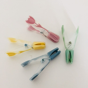 Pinces à linge en plastique colorées de qualité supérieure, pinces à linge en plastique colorées de grande taille pour la lessive - Product Image 4