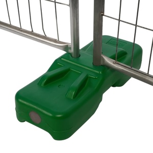 Tijdelijk gelast gegalvaniseerd veiligheidshekwerk paneel 6ft x 10ft verplaatsbaar industrieel draagbaar bouwhekwerk 3D-modellering - Product Image 4