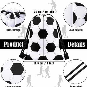 Branded Fashion Foldable Portable Durable Unisex Football Training Sneaker <b>Bag</b> Drawstring Backpack - Product Image 2