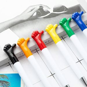 Custom Cartoon Gesture Design Plastic Ballpoint Pen Advertising Promotional <b>Gifts</b> Gel Pens <b>Creative</b> Thumbs up Ballpoint Pens - Product Image 4